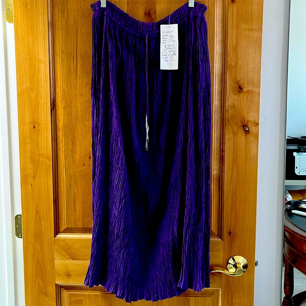 Silver Stream pleated skirt. New with tags